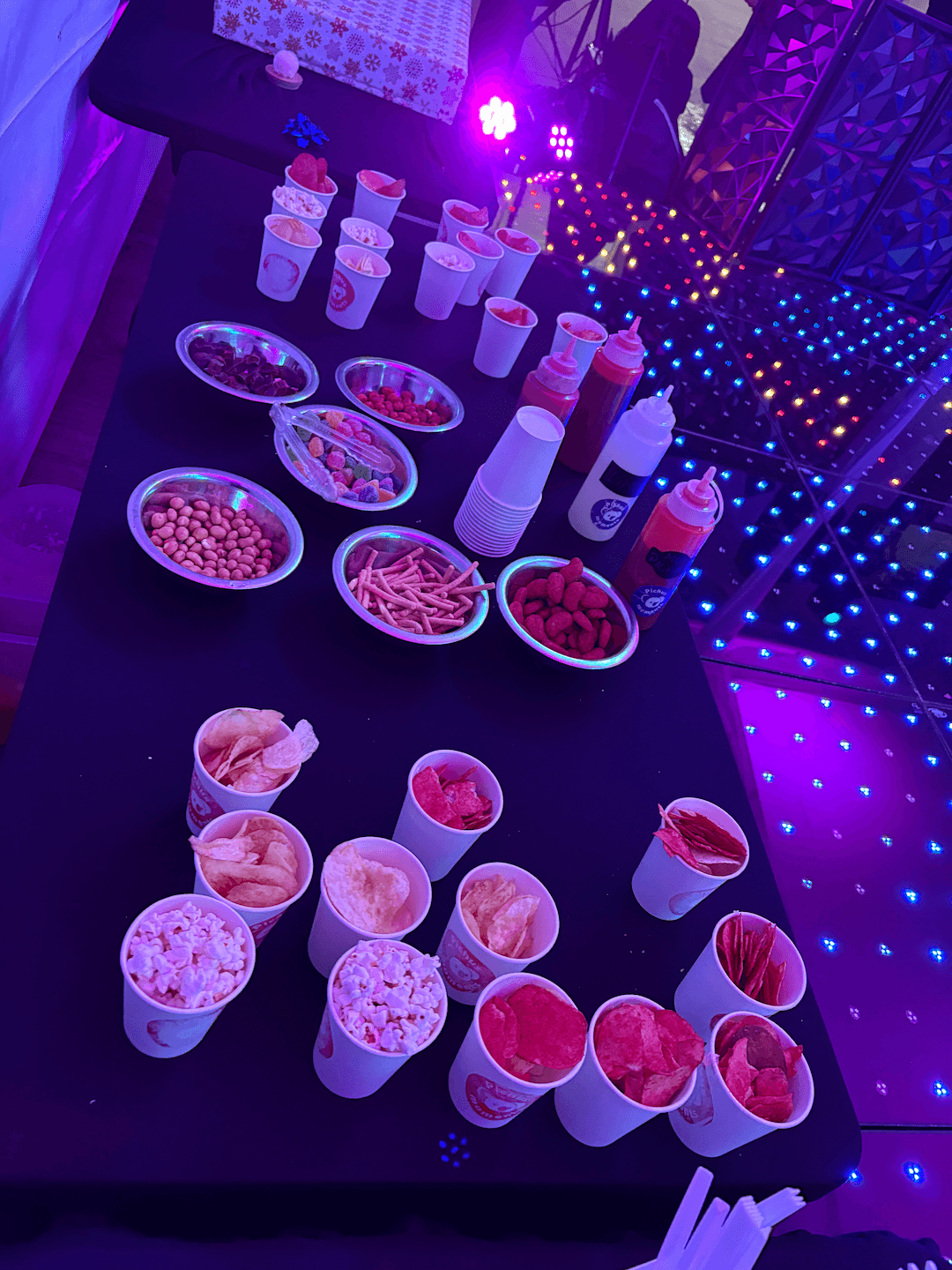 Barras interactivas de alimentos para eventos 5